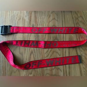 Women’s Red Industrial Belt